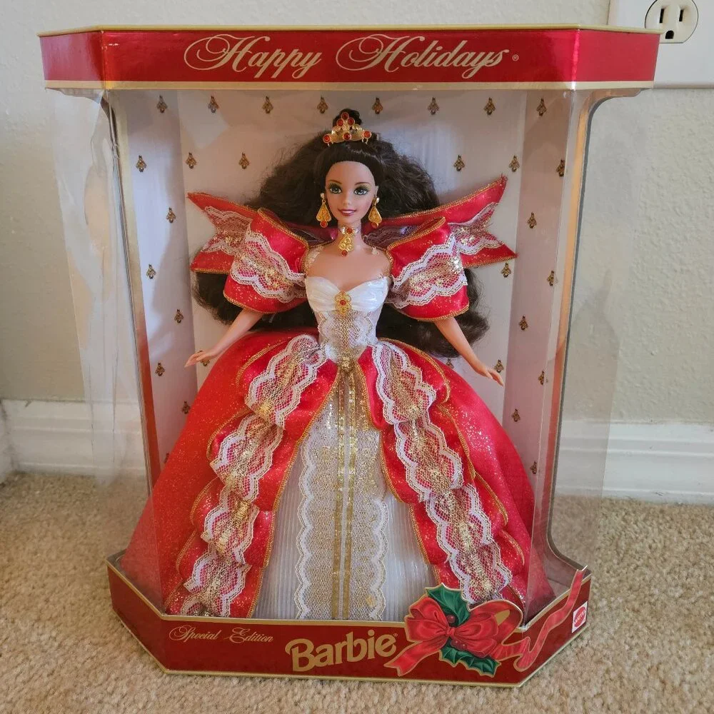 RARE NRFB MATTEL 1997 HAPPY HOLIDAYS SPECIAL EDITION CHRISTMAS BARBIE DOLL 17832